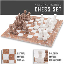 Load image into Gallery viewer,  Chess board, chess set, marble chess set
