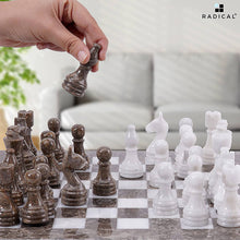 Load image into Gallery viewer,  Chess board, chess set, marble chess set
