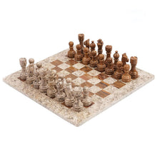 Load image into Gallery viewer,  Chess board, chess set, marble chess set
