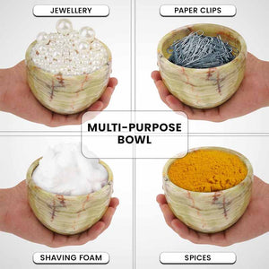 Radicaln Handmade Marble Shaving Cream Bowl