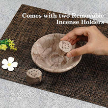 Load image into Gallery viewer, Radicaln Marble Incense palo Santo Holder Easily Grab Incense- Incense Burner for Home décor
