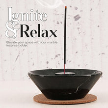 Load image into Gallery viewer, Radicaln Marble Incense palo Santo Holder Easily Grab Incense- Incense Burner for Home décor
