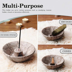 Radicaln Marble Incense palo Santo Holder Easily Grab Incense- Incense Burner for Home décor