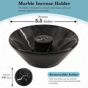 Radicaln Marble Incense palo Santo Holder Easily Grab Incense- Incense Burner for Home décor