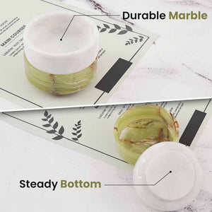 Radicaln Handmade Marble Sauce Cups - Dipping Bowl Cup Set