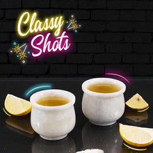 Load image into Gallery viewer, Handmade Marble Tequila Shot Glasses
