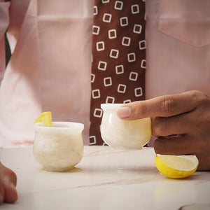 Handmade Marble Tequila Shot Glasses