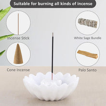 Load image into Gallery viewer, Radicaln Marble Incense palo Santo Holder Easily Grab Incense- Incense Burner for Home décor
