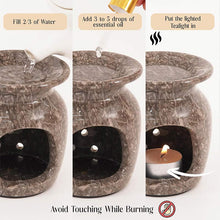 Load image into Gallery viewer, Premium Marble Oil Burner
