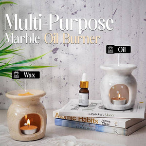 Premium Marble Oil Burner