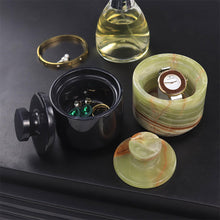 Load image into Gallery viewer, salt_cellar_with_lid_kitchen_counter_decor
