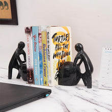 Load image into Gallery viewer, stoneman bookends, decorative bookends, marble bookends
