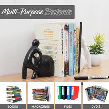 Load image into Gallery viewer, stoneman bookends, decorative bookends, marble bookends
