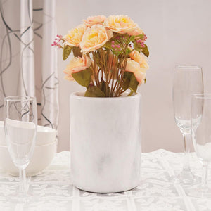 utensil holder-marble utensil holder